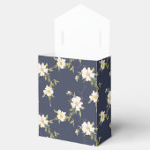 Romantische blaue Blüte Geschenkschachtel (Geöffnet)
