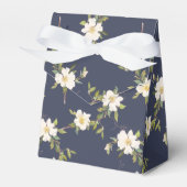 Romantische blaue Blüte Geschenkschachtel (Vorderseite)