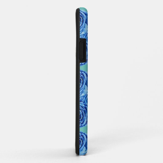 Romantische blaue Rose Case-Mate iPhone Hülle (Hinten/Rechts)