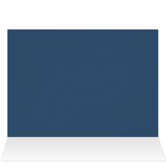 Romantische Blue Watercolor Hydrangea-Blume (Innenansicht Horizontal (Oben))