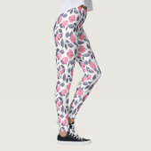Romantische Blume 1 Leggings (Rechts)