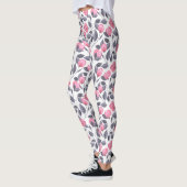 Romantische Blume 1 Leggings (Links)