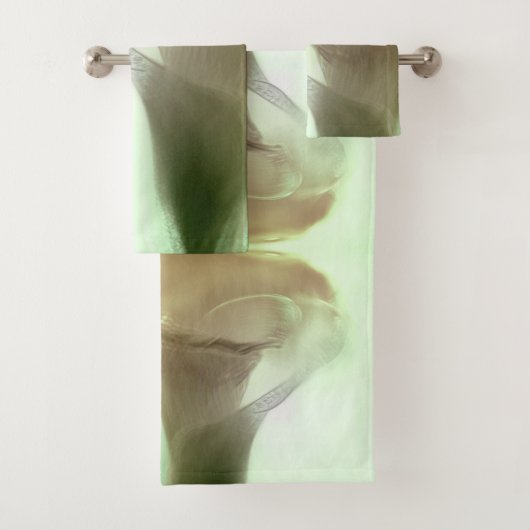 Romantische Blume Badhandtuch Set (Insitu)