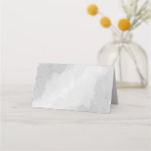 Romantische Blume Botanische Hochzeit Platzkarte (Rückseite)