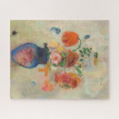 Romantische Blume Bouquet - Odilon Redon Puzzle (Horizontal)
