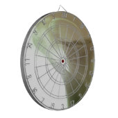 Romantische Blume Dartscheibe (Vorderseite Links)