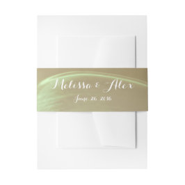 Romantische Blume Detail Hochzeit Einladungsbanderole