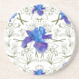 Romantische Blume im englischen Hütte Garden Getränkeuntersetzer