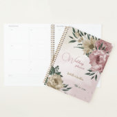 romantische Blume in Rosa und Champagner Planer (Anzeige)