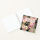 Romantische Blume Notizblock (Innenseite)