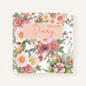 Romantische Blume Notizblock (Vorderseite)