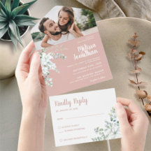 Romantische Blume Rosa Foto Hochzeit