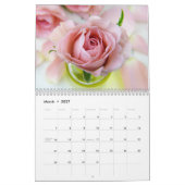Romantische Blume Rose Kalender (Mär 2027)