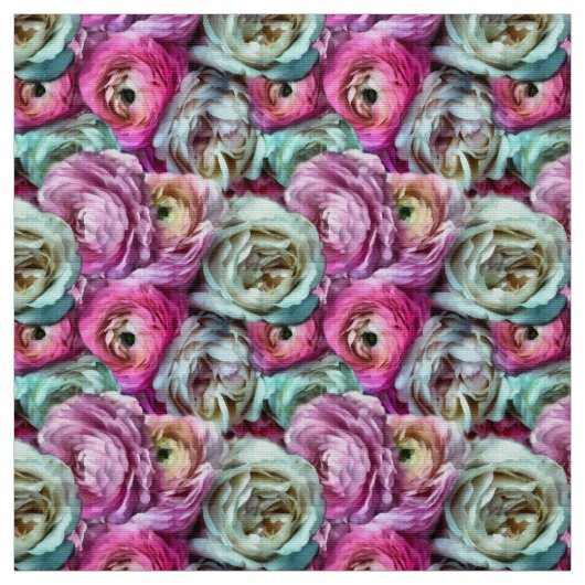 Romantische Blume Stoff (Muster)