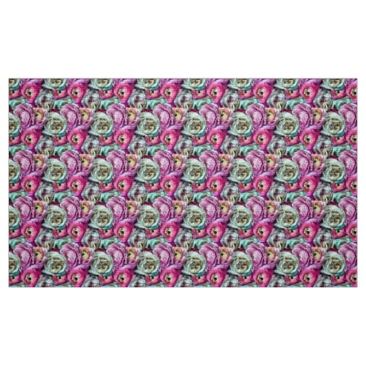 Romantische Blume Stoff (Fat Quarter (45,7 x 55,9 cm))