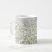 Romantische Blume Tasse (Vorderseite Links)