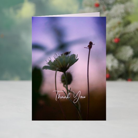 Romantische Blumen Boho – Botanische Fantasie Dank (Feiertag In Situ)