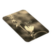 Romantische Blumen Boho – Botanische Fantasie Dank Magnet (Rechte Seite)