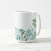 romantische Blumen Kaffeetasse (VorderseiteRechts)