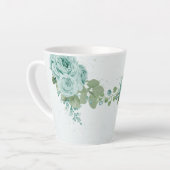 romantische Blumen Milchtasse (Linke Ecke)