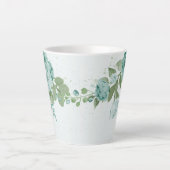 romantische Blumen Milchtasse (Vorderseite)