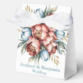 Romantische Blumenbouquet: Hochzeiten von Peonies  Geschenkschachtel