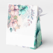 Romantische Blumengefälligkeitsbox Geschenkschachtel (Rückseite)