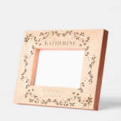 Romantische Blumengestecke Geätzte Rahmen (Links)