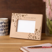 Romantische Blumengestecke Geätzte Rahmen (Links)