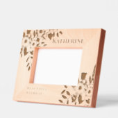 Romantische Blumengestecke Geätzte Rahmen (Links)