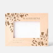 Romantische Blumengestecke Geätzte Rahmen (Vorderseite)