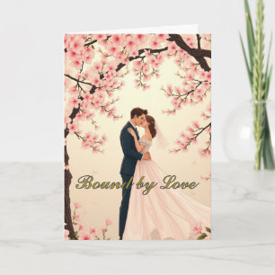 Romantische Blumenkirsche Blossom Einladung