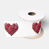 Romantische Blumenkunst Satinband (Spule)