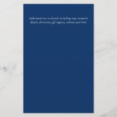 Romantische Blumenmotive Save the Date viele Farbt (Rückseite)