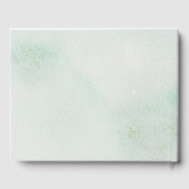 Romantische Blumenzeremonie Gästebuch (Rückseite)