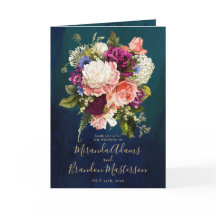 Romantische Blumenzwiebelfeier Smaragdgrün