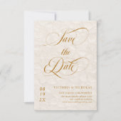 Romantische Blüte Save The Date (Vorderseite)