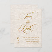 Romantische Blüte Save The Date (Vorne/Hinten)