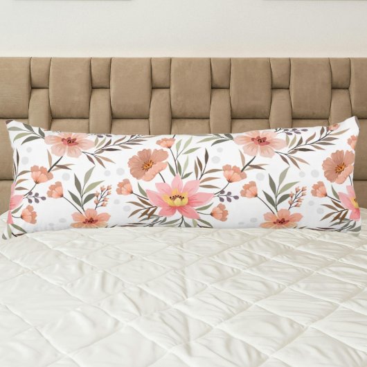 Romantische Blüte Seitenschläferkissen