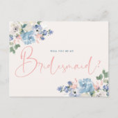 Romantische Blüte wird meine überwältigende Karte (Vorderseite)