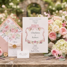 Romantische Blüten um die Crest Botanical Hochzeit