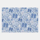 Romantische Bögen und Rose Geschenkpapier Set (Vorderseite 2)