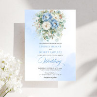 Romantische Bohemian Pastellblaue Pfingstrosen-Hoc