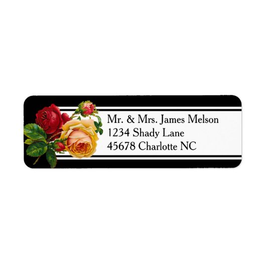 Romantische Bohemische Vintage Rose (Vorne)