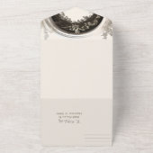 Romantische Boho Botanische Botanische Arch-Hochze All In One Einladung (Außenbereich)