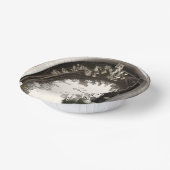 Romantische Boho Botanische Botanische Arch-Hochze Pappteller (Gewinkelt)