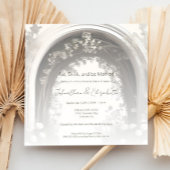 Romantische Boho Botanische Probe Abendessen Einladung