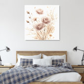 Romantische Boho Wasserfarben Kunst, Dichtung und  Leinwanddruck (Insitu (Schlafzimmer))