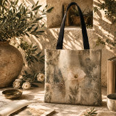 Romantische botanische Ephemera-Blumengarten-Kunst Tasche