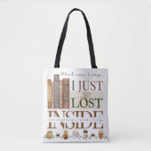 Romantische Buchliebhaber buchen Tote Bag Tasche (Vorderseite)